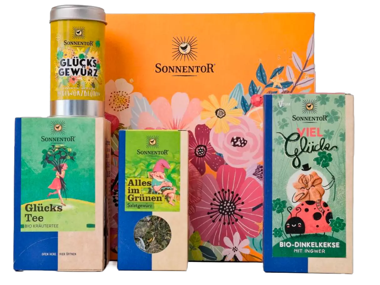 Glücksprise Geschenkkarton