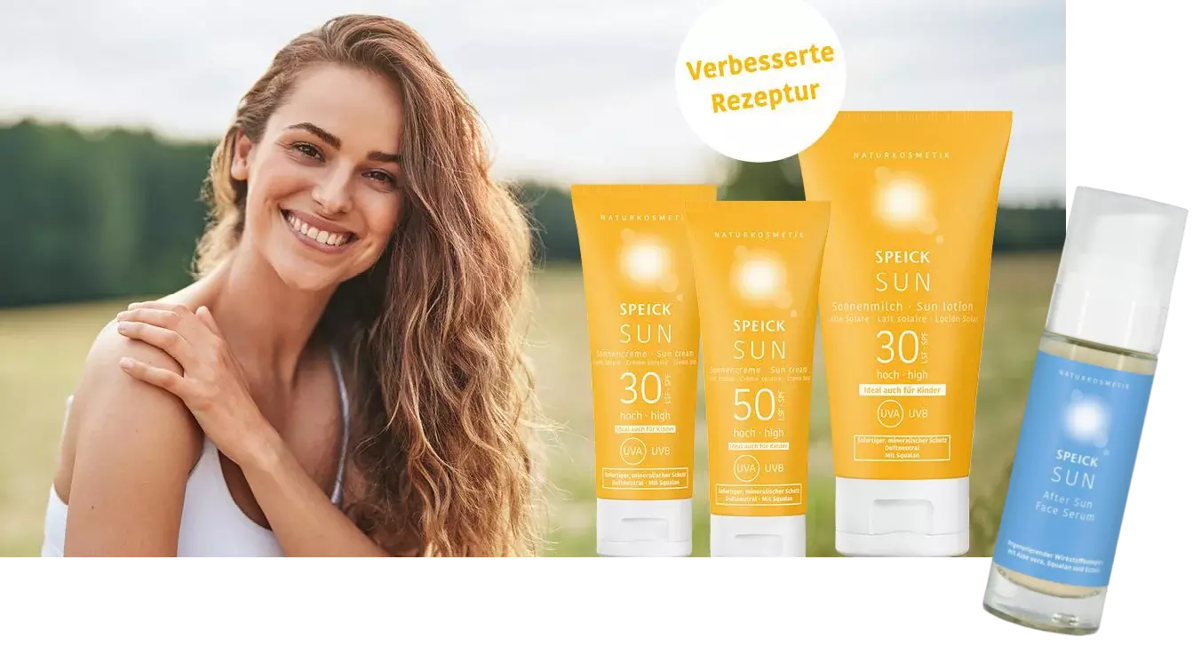 Speick SUN Produktpaket und After Sun Face Serum