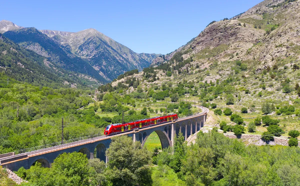 Auf der Schiene kreuz und quer durch Südfrankreich