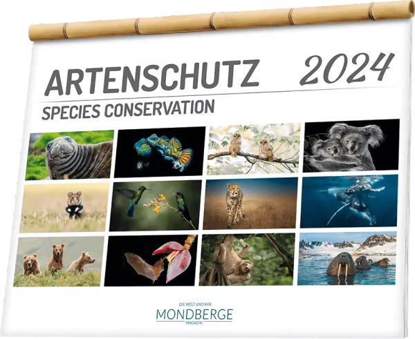 MONDBERGE präsentiert den Artenschutzkalender