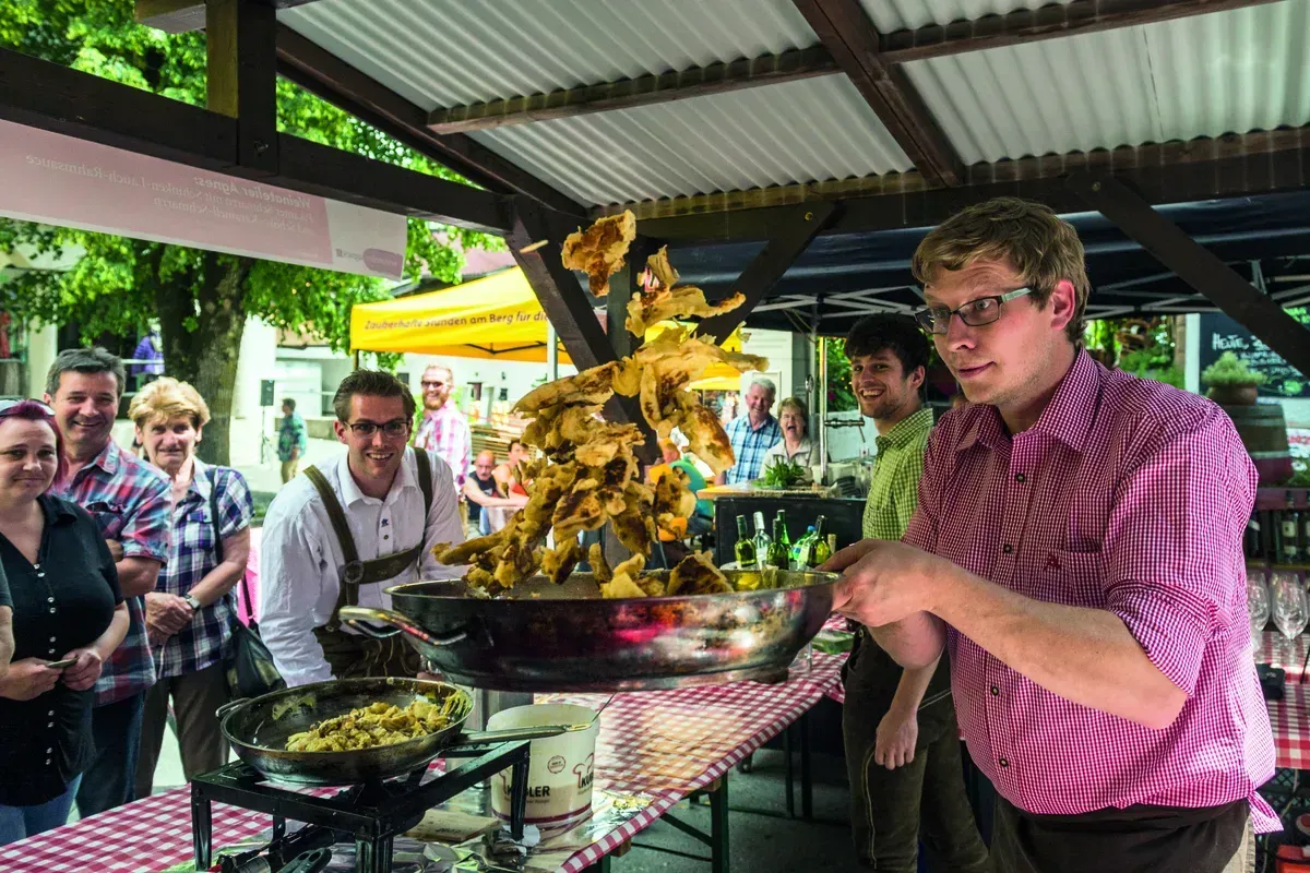 Culatory delicacies: The Kaiserschmarrnfest in Ellmau